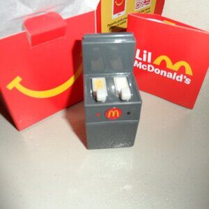 McDonald's lil McDonald’s happy meal toy deep fryer fry cooker  NIB